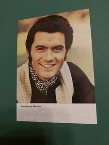 Eiskunstlauf , H. J. Bäumler , Autogrammkarte - Picture 1 of 1