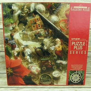 Vintage Springbok Hallmark Keepsake Ornament Collection Puzzle Christmas 1980s - Picture 1 of 9