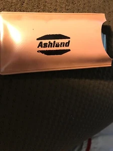 1960s Ashland Gas & Oil Service Station Ladies PINK Rain Bonnet Cap CR 15 - Picture 1 of 3