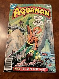 DC Aquaman #60 bronze age comic book 1978 Jim Aparo cover Death Arthur Curry Jr.