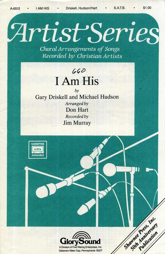 I Am His SATB Sheet Music with Piano Accompaniment and Guitar Chords - Image 1 of 1