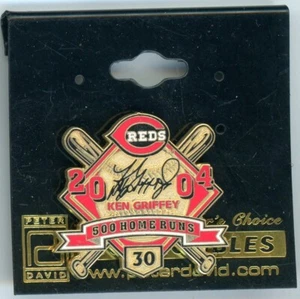 Ken Griffey Jr. 500 Home Runs Pin Cincinnati Reds seattle mariners 2004 PDI 171 - Picture 1 of 1