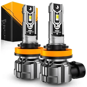 AUXBEAM H11 LED Headlight Low Beam 6500K White For GMC Yukon XL/Yukon 2015-2025 - Picture 1 of 12