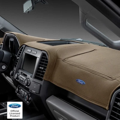 For Ford Expedition 18-21 Ford Limited Edition Beige Polyester Custom Dash Cover Foto 1 de 2