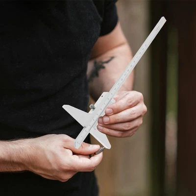  Depth Vernier Caliper: Depth Measurement Caliper - Measuring Gauge Micrometer - Image 1 of 4
