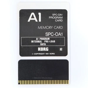 KORG A1 ROM Card Memory Card SPC-0A1 Werkssounds / Factory Sounds ✅ - Picture 1 of 2