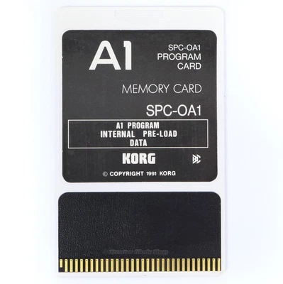 KORG A1 ROM Card Memory Card SPC-0A1 Werkssounds / Factory Sounds ✅ - Image 1 of 2
