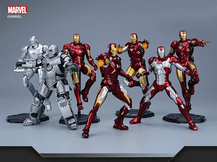 Figurines Kits de montage Original Fondjoy Iron Man 15 cm 1/12  Marvel PVC ABS - Photo 1/3