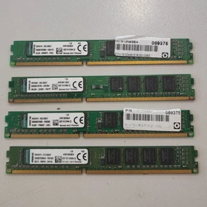 16GB 4x4GB MEMORIA RAM DDR3 KINGSTON 1333MHZ KVR13N9S8/4 DIMM SOBREMESA CPU - Picture 1 of 2