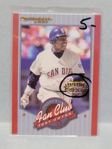 2001 Donruss Baseball's Best Bronze #218 Tony Gwynn HOF - Bild 1 von 2