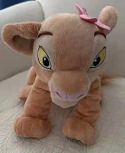 Disney Store König der Löwen Plüschtier Nala rosa Blumenjunges Stofftier Plüschtier - Bild 1 von 4