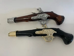 Vintage Avon Bottle Dueling Pistol II Wild Country Lot Of 2 - Picture 1 of 4