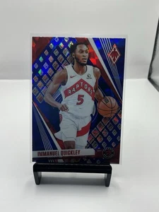 2023-24 Panini Phoenix - Immanuel Quickley #7 Blue Ice Phoenix - Bild 1 von 3