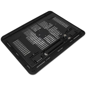 Silent Radiator Laptop Ventilation Tray Fan Cooling Stand Notebook Cooler - Afbeelding 1 van 12