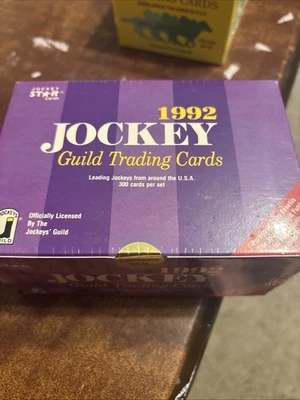 1992 Jockey Guild Tarjetas Coleccionables Sellado de Fábrica Juego de 300 Cartas Como Nuevo Foto 1 de 2
