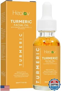 Turmeric Oil for Face and Body - All Natural Turmeric Skin Brightening Oil fo - Picture 1 of 5