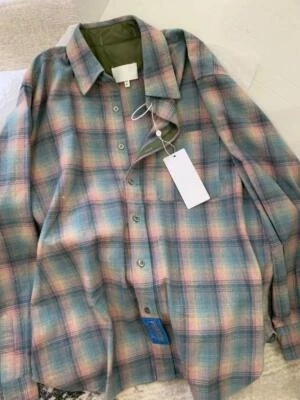 Maison Margiela MM6 Plaid Long Sleeved Casual Shirt Unisex Style Size XL - Image 1 of 4