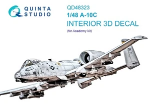Juego de calcomanías interiores 3D Quinta Studio QD48323 para A-10C (para kit Academy) 1/48 - Imagen 1 de 13