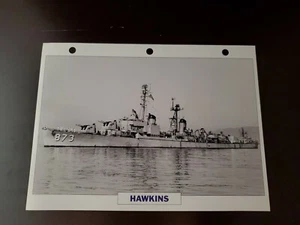 USS Hawkins foto e scheda informativa 1944 - Foto 1 di 2