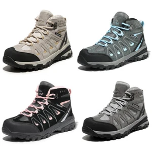 Wide Size Women's Waterproof Hiking Boots Outdoor Trekking Trail Camping Boots - Picture 1 of 16