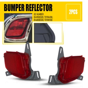 Bumper Reflector For 2014-2019 Toyota Highlander Rear Driver Passenger Side - Picture 1 of 43