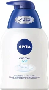 Nivea Creme Soft Liquid Soap Pump Dispenser Mild Scented 250ml - Picture 1 of 1