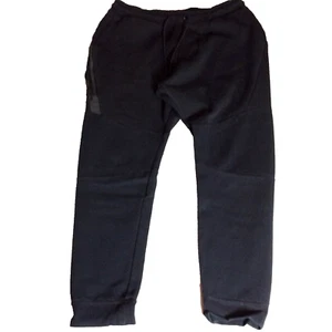 Nike Tech Fleece Jogger Sweatpants Mens XL Black Tapered Leg Athletic 805162-010 - Picture 1 of 20