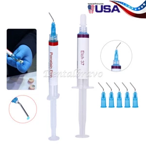 DENTEX Dental Porcelain Etching Gel 9.5% / Acid Etchant 37% - Picture 1 of 11