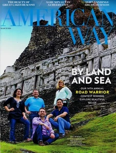 American Airlines American Way Inflight Magazine März 2016 = - Bild 1 von 1