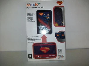Vivitar Camelio Superman Themed Personalization Kit With Case & App Card B023  - Picture 1 of 2