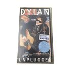 Collectable Bob Dylan MTV Unplugged 95 Folk Rock VHS Video Tape Music Concert