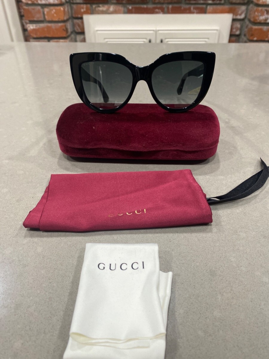 Gucci Butterfly Black Frame Sunglasses for Women for sale | eBay Gucci Butterfly Black Frame Sunglasses for Women for sale | eBay
