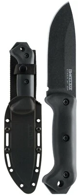 Cuchillo de caza Ka-Bar 0002 Black Becker Campanion hoja fija camping + funda  Foto 1 de 4
