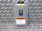 USED Square D H322N Heavy Duty Fusible Safety Switch 60 Amps 240V