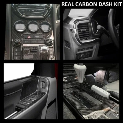 Fits Toyota Solara 2000-2003 Large Premium REAL CARBON DASH KIT - Image 1 of 4