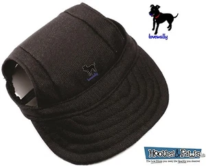 Dog Hat Baseball Ear Hole Adjustable Visor Outdoor Sun Hat Small, Medium & Large - Picture 1 of 27