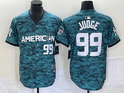New Men’s 2023 All-Star Game American League AARON JUDGE Stitched Jersey Cover