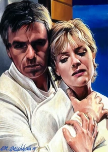 Edición Limitada IMPRESIÓN ACEO SG-1 Stargate Sam Carter Jack O'Neill M. Mishkova - Imagen 1 de 1