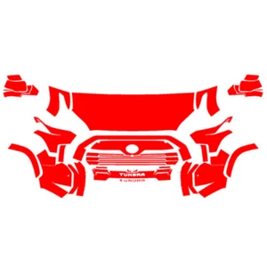 For Toyota Tundra 2022-2025 PreCut Paint Protection Film Clear Bra PPF - Picture 1 of 7
