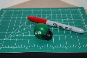 New York Jets NYJ 1990's NFL Football Gumball Helmet Pencil Topper Miniature OPI - Picture 1 of 10
