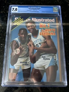 CGC 7.0 Michael Jordan November 28th 1983 Sports Illustrated Magazine 1st Rookie - Picture 1 of 3