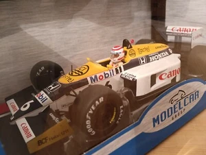 Williams F1 1/18 FW11 Nelson Piquet GP Brasile 1986 Modellino Auto Formula1 MCG - Foto 1 di 5