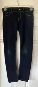 Jordache Girl's Blue Denim Jeggings Size 8 slim super skinny - Picture 1 of 4