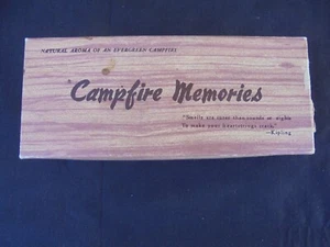 Campfire Memories Pottery Burner & Fragrance Logs in Vintage Box - Picture 1 of 5