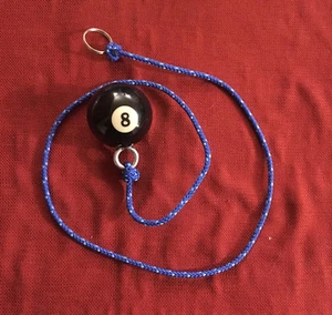 Watch Dogs 2 Marcus Melee Thunderball Cosplay - real pool ball, paracord - Picture 1 of 22