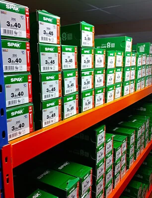 Spanplattenschrauben Torx Spax Wirox Senkkopf Universalschraube von 3x30-6x200mm