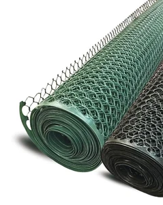 Boen 4x50ft Green Plastic Chicken Wire Fence Roll, Poultry Netting Barrier - NEW - Picture 1 of 12