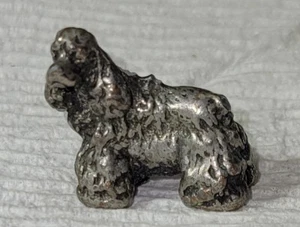 Miniature Dog Metal Cocker Spaniel - CN on Bottom - Picture 1 of 5