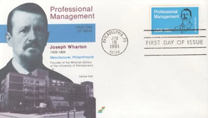 1981 FDC - Scott# 1920 - Gestión profesional - Caché de espectro - Imagen 1 de 1