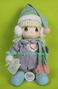 Vintage Applause Precious Moments Puppe mit Ständer limitierte Auflage Sammler Weihnachten - Bild 1 von 8